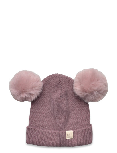 mp Denmark Bergen Hat   Pompons   Purple   51/53