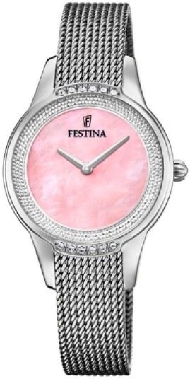 Festina Dameklokke F20494 5 Mademoiselle Rosa/Stål Ø30.2 mm Festina Dameklokke F20494 5 Mademoiselle Rosa/Stål Ø30.2 mm