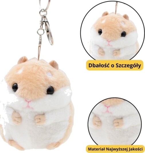 Brun Hamster 10 Cm