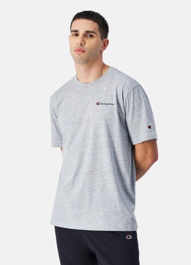 Champion Crewneck T Shirt New Oxford Grey Melange L T Shirts Champion Crewneck T Shirt New Oxford Grey Melange L T Shirts