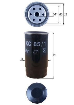 Drivstoffilter KNECHT KC 85/1 Drivstoffilter KNECHT KC 85/1