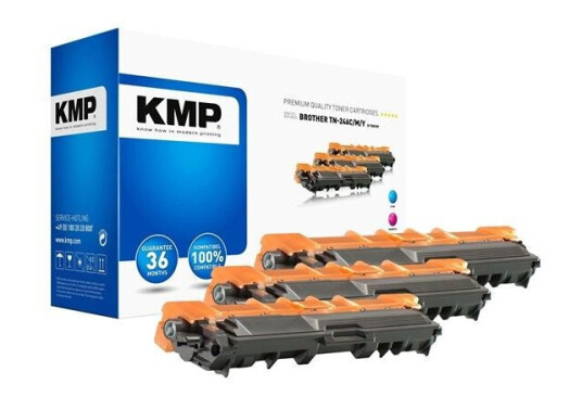 KMP MULTIPACK B-T58CMY - Laser toner Blå KMP MULTIPACK B-T58CMY - Laser toner Blå
