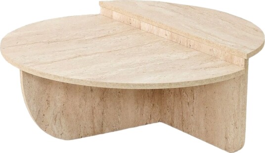 Louvrall Sofabord 90 cm - Beige