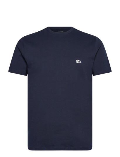 Lee Jeans Ss Patch Logo Tee Navy L x 00