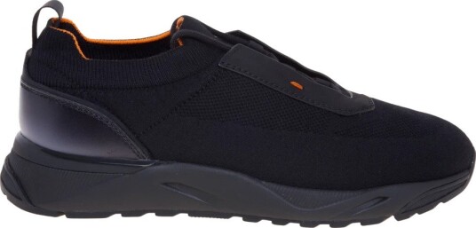 Santoni Herre Sko Svart 45 EU,
