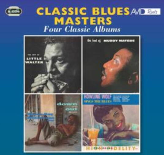 Diverse Artister Classic Blues Masters CD