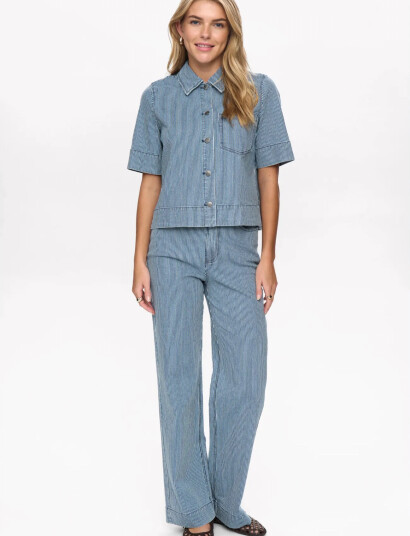 Nümph Nuerina Shirt   Blue   42