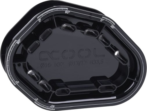 Alphacool 90354 bøyesett 90° svart 90354