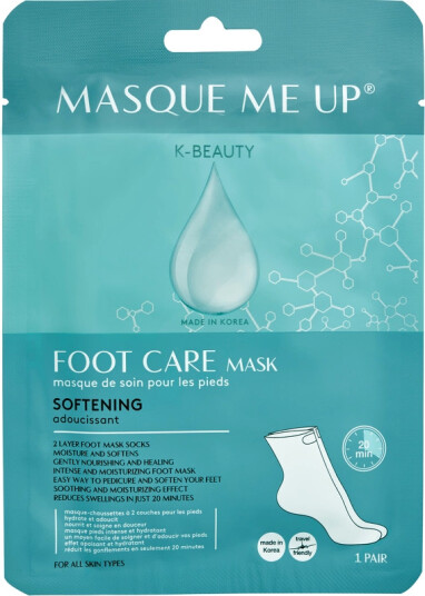 Masque Me Up Foot Care Mask 1 Pair 1 pieces