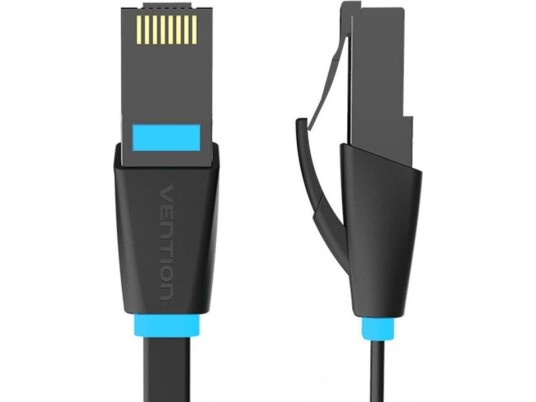 Vention Ibjbi 3M Black Utp Cat.6 Flat Network Cable