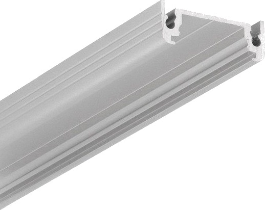 Topmet 1m aluprofil SURFACE14 EE7F/TY   Anodisert påbygging LED skinne