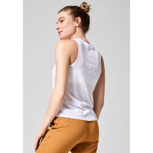 Casall Soft Texture Tank Dame White 42