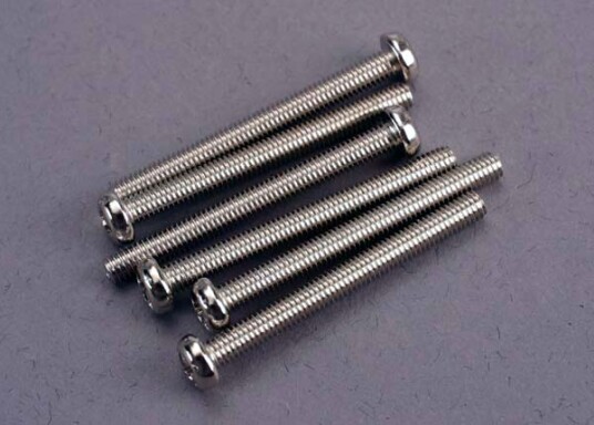 Traxxas 2572 Screws 3x30mm roundhead machine 6