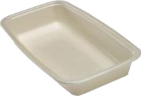 Bakke 1 Rum 1025 Ml 265X160x45 Mm Træfibermasse Bionedbrydelig,320 Stk/Krt