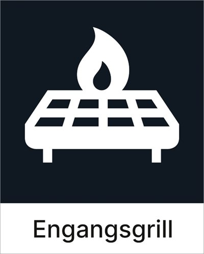 Jo Safety Engangsgrill Aluminium 240 x 300 mm KI3020A240X300
