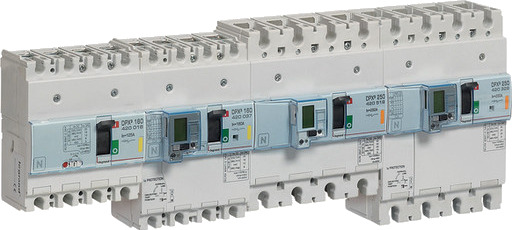 Legrand DPX3 160 Termisk Sikring + Jordfeil 4P 160A 50kA