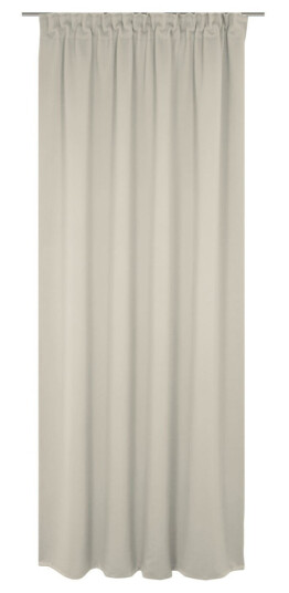 Erwin M. Lystett gardin Granat Multibånd; 142x145 cm (BxH); Kremhvit