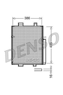Kondensator DENSO DCN35001 Kondensator DENSO DCN35001