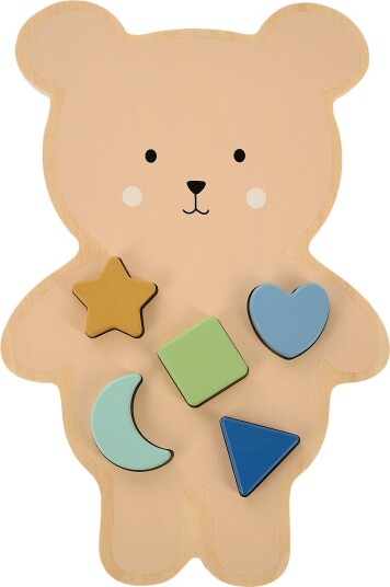 JaBaDaBaDo Teddy Puzzle - MULTI COLOURED - One Size