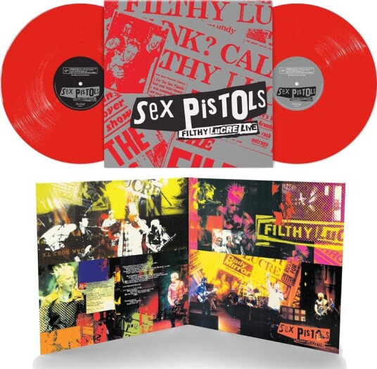 Sex Pistols Filthy Lucre Live 30th Anniversary Limited Edition Vinyl