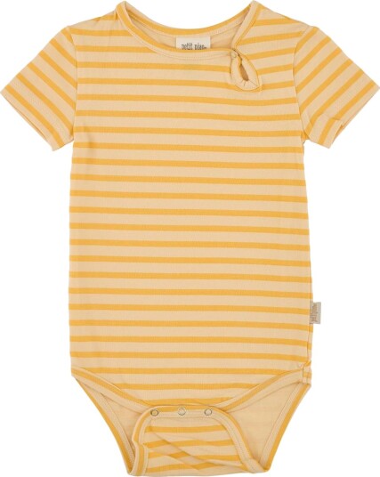 Petit Piao Body SS Yellow Sun Striped (92 / 2 år)