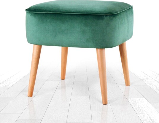 Anaro Sittepuff 45 cm Rektangulær Grønn
