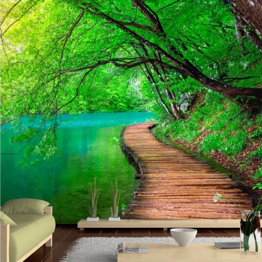 Fototapet Green Peace 400x280 - Artgeist sp. z o. o.