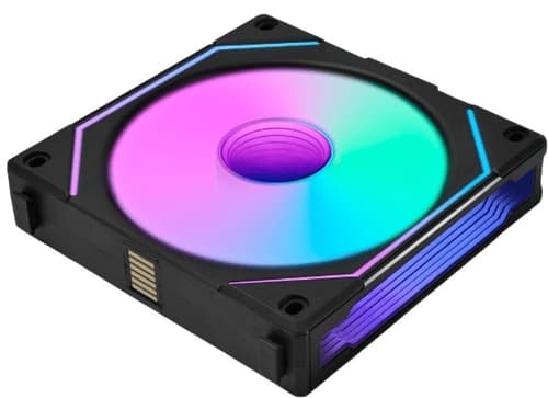 Lian Li Uni Fan SL Infinity 140mm PWM Vifte med ARGB Svart