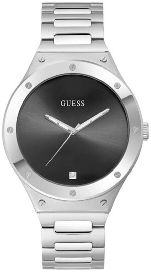 Guess Herreklokke GW0427G1 Scope Sort/Stål Ø44 mm