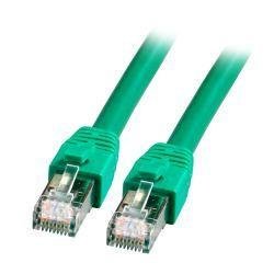 EFB ELEKTRONIK EFB RJ45 Patchkabel S/FTP, Cat.8.1,BC, LSZH, 7,5m, grün