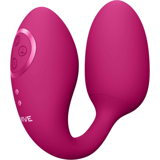 VIVE Aika Remote-controlled Double-action Pulse-Wave & Vibrating Love Egg - Rosa VIVE Aika Remote-controlled Double-action Pulse-Wave & Vibrating Love Egg - Rosa