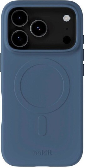 Holdit iPhone 17 Pro Max Soft MagSafe Case Pacific Blue