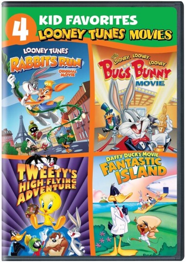 4 Kid Favorites: Looney Tunes Movies DVD 4 Kid Favorites: Looney Tunes Movies DVD
