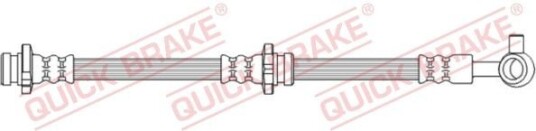 Bremseslange QUICK BRAKE 50.744 Bremseslange QUICK BRAKE 50.744