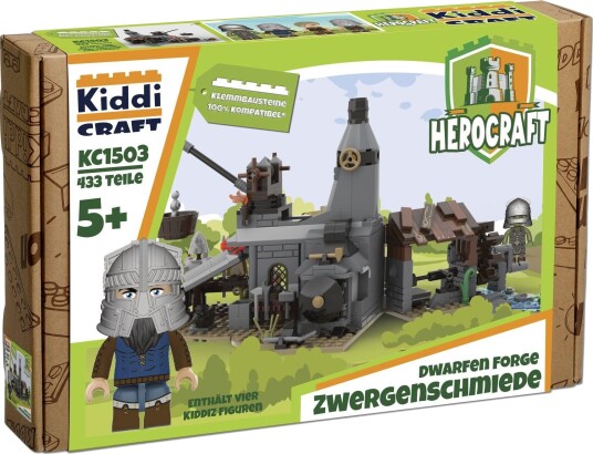 Kiddicraft Kc1503 Dvergsmed Verksted Byggesett 5+ År 433 Deler