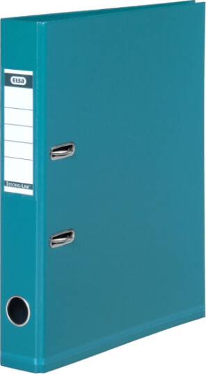 Brevordner Elba Strong Line® A4 Turkis 5 Cm