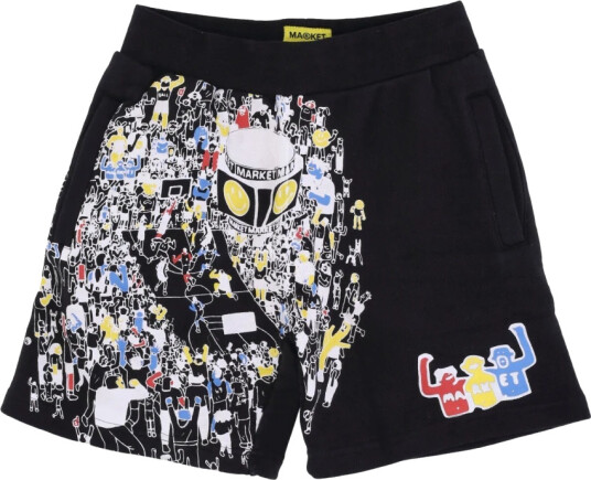 Market Herre Shorts Svart L, Market Herre Shorts Svart L,