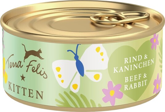 Terra Felis Våtfôr Kitten Og Kanin Okse 18 X 70 G Terra Felis Våtfôr Kitten Og Kanin Okse 18 X 70 G
