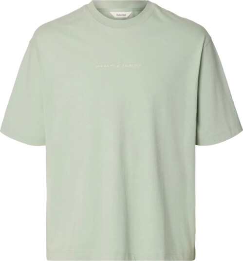 Selected Slhrelaxnorman License Ss Tee Green XL