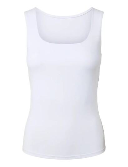 Pieces Pclula Sl Reversible Tanktop Jrs Noos White XL