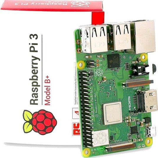 Raspberry Pi 3 Model B+ Ettkortsdatamaskin Raspberry Pi 3 Model B+ Ettkortsdatamaskin