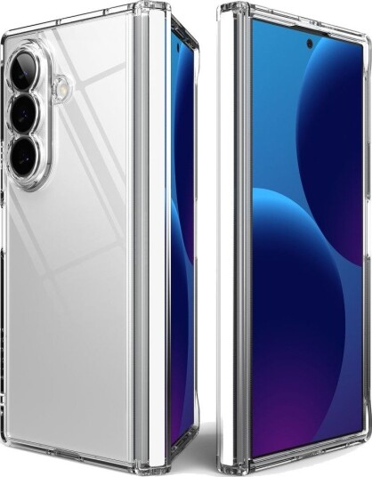 Ringke Fusion Flap-etui til Samsung Galaxy Z Fold 8 Ultra Gjennomsiktig
