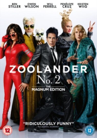 Zoolander No. 2 DVD