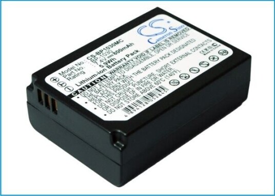 Samsung NX200 batteri (800 mAh 7.4 V, Sort) Samsung NX200 batteri (800 mAh 7.4 V, Sort)