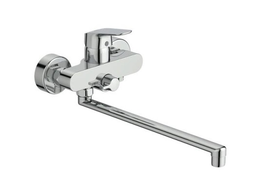 Ideal Standard Ceraflex Kar-/brusearmatur M/svingtud 320 Mm Med Forskr./rosetter Ideal Standard Ceraflex Kar-/brusearmatur M/svingtud 320 Mm Med Forskr./rosetter