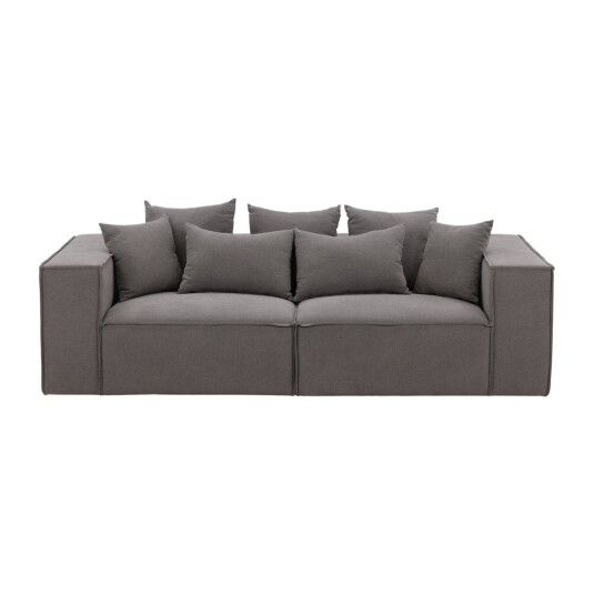 Vind Gillholmen 3-pers sofa - Svart boucle 1744320-02-0 1744322-01-0