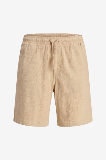 Jack & Jones Junior Shorts jpstJaiden jjCrinkle Jogger Short Jnr Beige