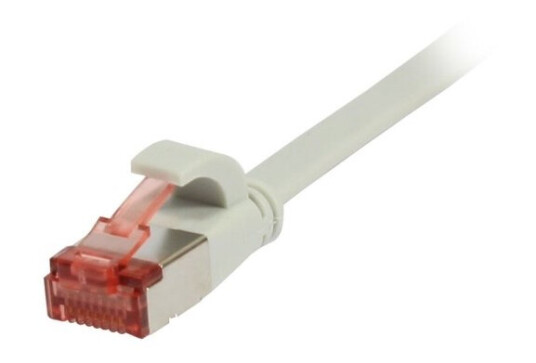 Patchkabel Rj45 Cat6 250Mhz 5M Grau Ftpuftp Tpesuperflex Flach Synergy 21