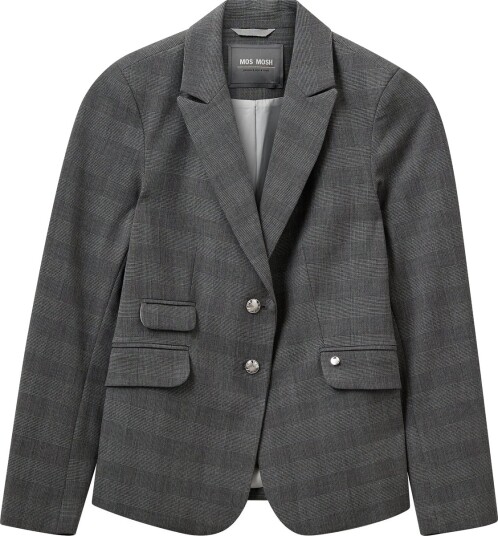 MOS MOSH Mmblake Kimi Blazer Grey 40 MOS MOSH Mmblake Kimi Blazer Grey 40