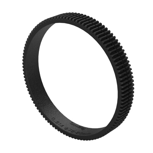 SmallRig 3295 Fokus Gear Ring for Linser 78-80mm - Sømløs Justering SmallRig 3295 Fokus Gear Ring for Linser 78-80mm - Sømløs Justering